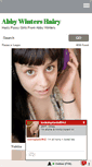 Mobile Screenshot of abbywintershairy.com